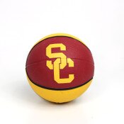 USC SC Mini Rubber Basketball